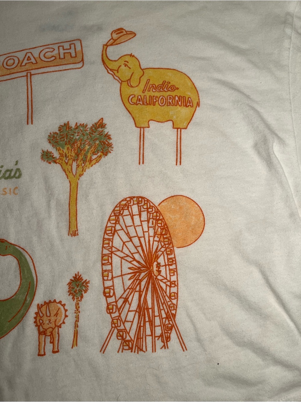 STAGECOACH 🤠 music festival crop top tee size M 🤠🤠 - Picture 4 of 5